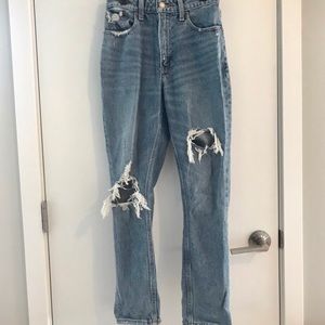 Curve Love Ultra High Rise Ankle Straight Jeans